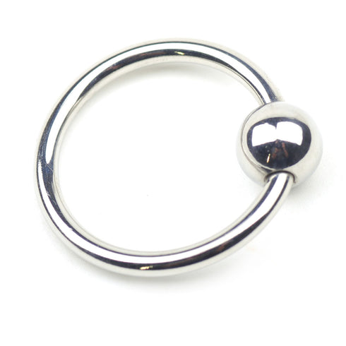 Steel Glans Ring With Ball